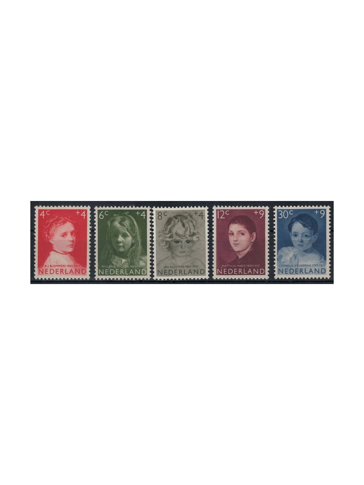 HOLLAND 1957 Pro childhood 5v MNH**