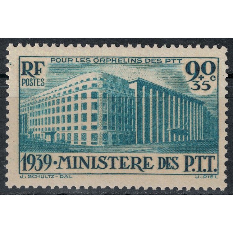 FRANCIA 1939 Pro orfani delle poste MNH**