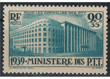 FRANCIA 1939 Pro orfani delle poste MNH**
