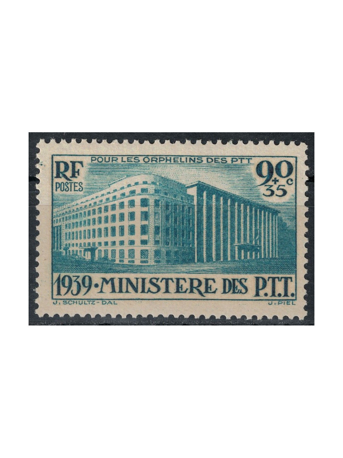FRANCIA 1939 Pro orfani delle poste MNH**