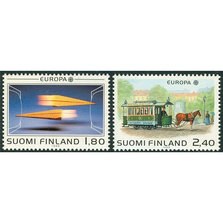 FINLAND 1988 Europe 2v MNH**