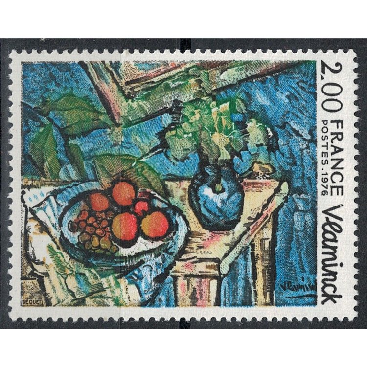FRANCE 1976 Art (M. Vlaminck, Still life) MNH**