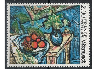 FRANCIA 1976 Arte (M. Vlaminck, Natura morta) MNH**