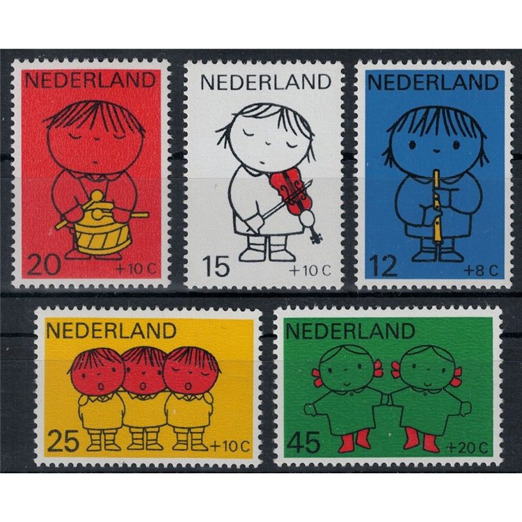OLANDA 1969 Pro infanzia 5v MNH**