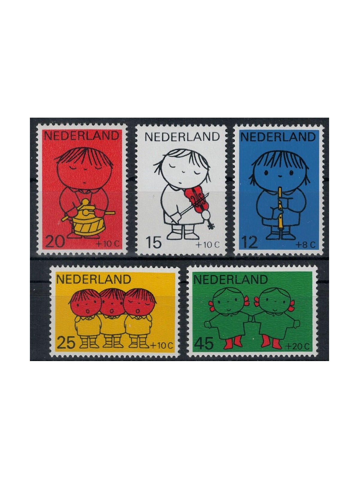 OLANDA 1969 Pro infanzia 5v MNH**