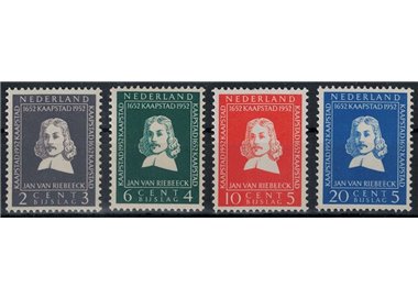 OLANDA 1952 Città del Capo 4v MNH**
