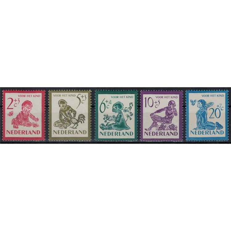 HOLLAND 1950 Pro childhood 5v MNH**