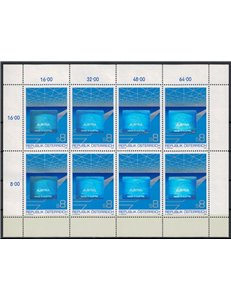 AUSTRIA 1988 Esportazione austriaca MF MNH**