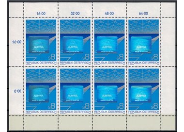 AUSTRIA 1988 Esportazione austriaca MF MNH**