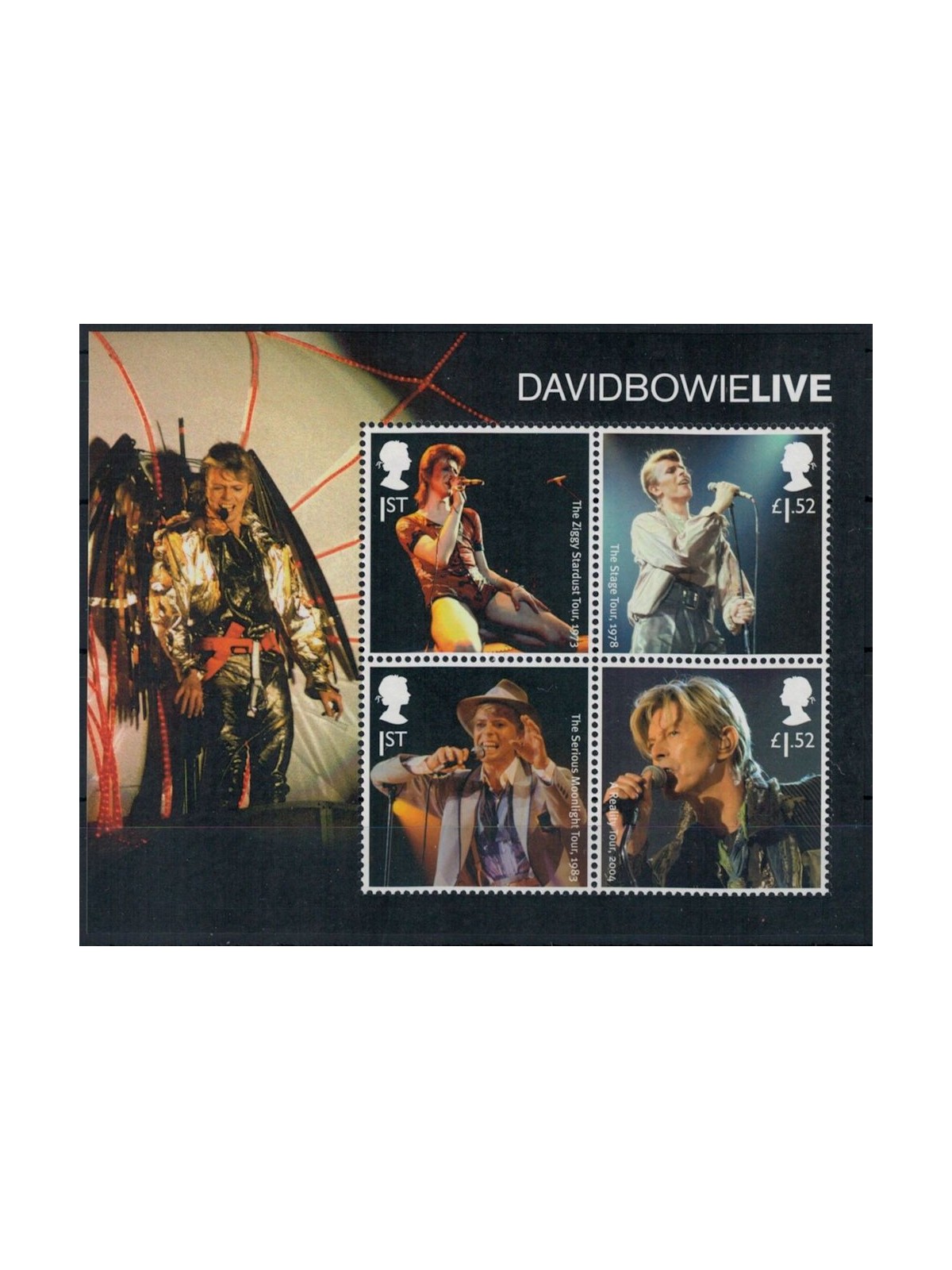 GREAT BRITAIN 2017 In honor of David Bowie s/s MNH**