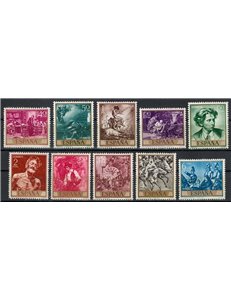 SPAIN 1968 Paintings by Mariano Fortuny Marsal 10v MNH**
