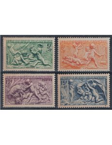 FRANCIA 1949 Le quattro stagioni 4v MNH**