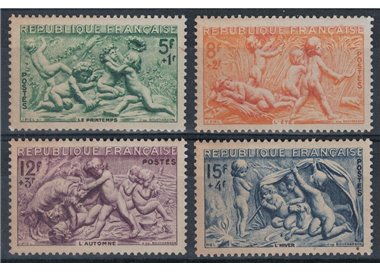 FRANCIA 1949 Le quattro stagioni 4v MNH**