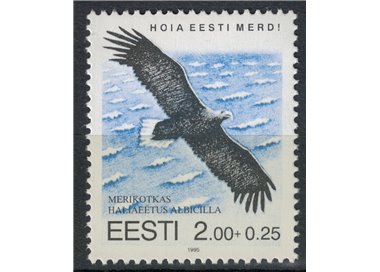 ESTONIA 1995 Nature Protection, Sea Eagle MNH**