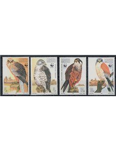 MALTA 1991 Wildlife Protection, Raptors 4v MNH**