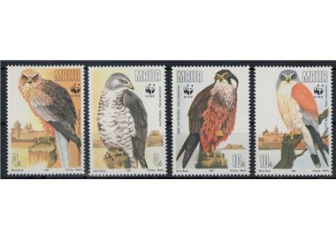 MALTA 1991 Wildlife Protection, Raptors 4v MNH**