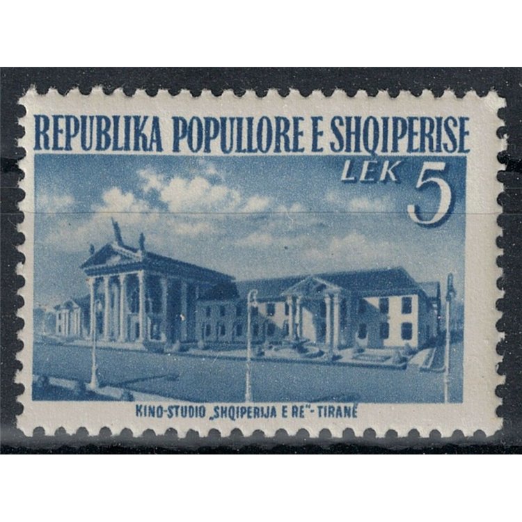 ALBANIA 1953 Ricostruzione Filmstudio MNH**