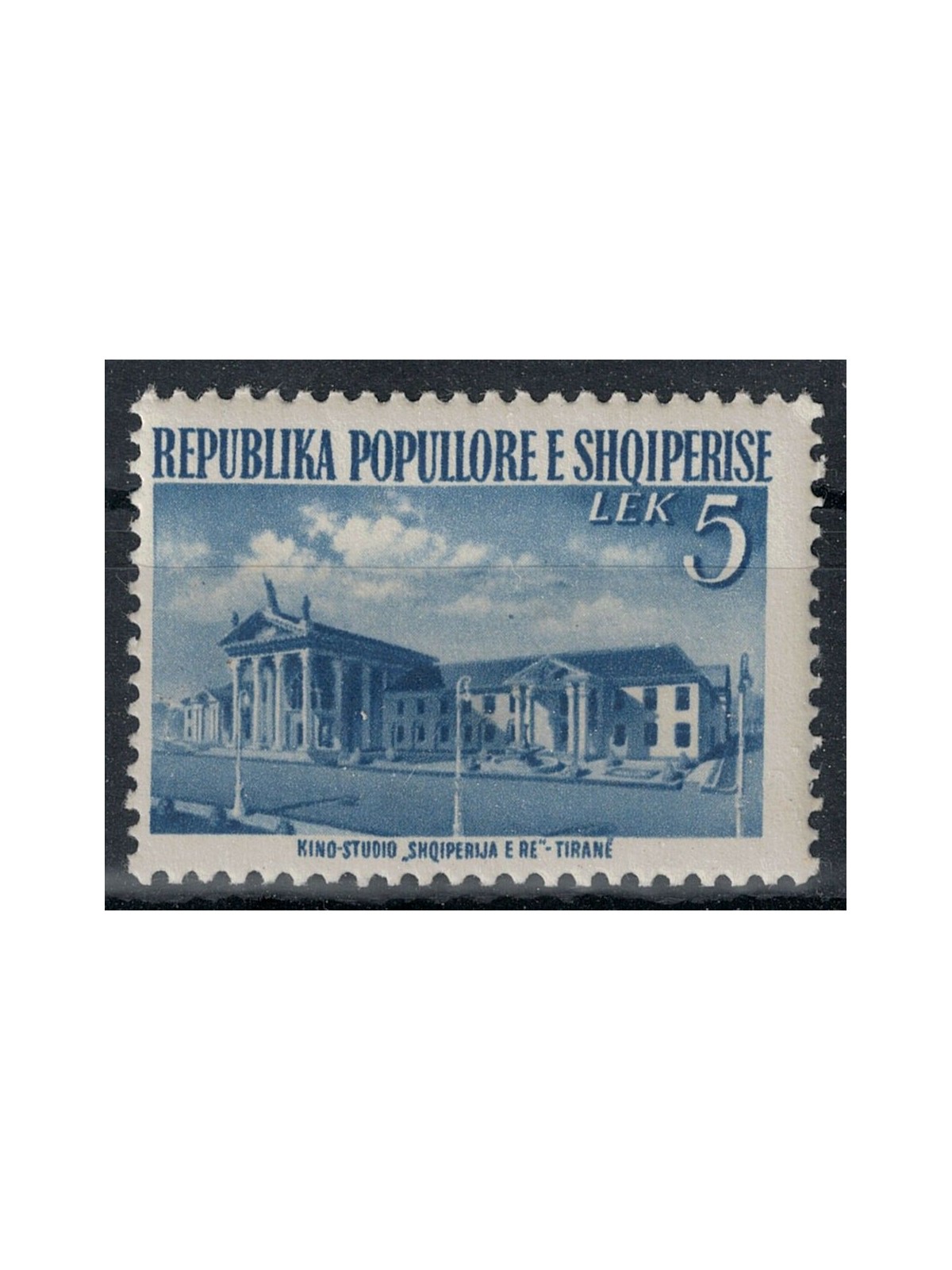 ALBANIA 1953 Reconstruction Filmstudio MNH**