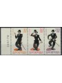 ALBANIA 1999 Charlie Chaplin (da LB) 3v MNH**