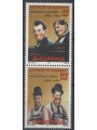ALBANIA 2009 Stan Lauer and Oliver Hardy 2v MNH**