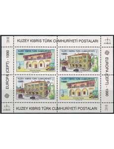 NORTHERN CYPRUS 1990 Europe s/s MNH**