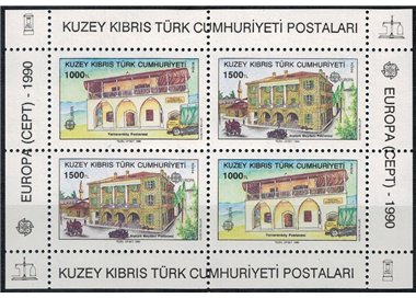 CIPRO DEL NORD 1990 Europa BF MNH**