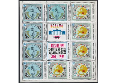 ALBANIA 1992 Conference on Safety and Work m/s MNH**