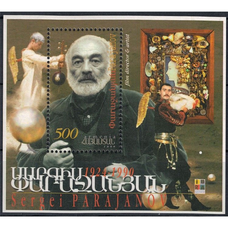 ARMENIA 1999 Sergej Parajanow (IBRA 99) s/s MNH**