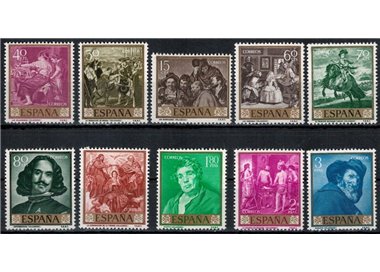 SPAIN 1959 Stamp Day 10v MNH**