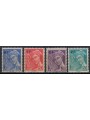 FRANCIA 1944 Mercurio (soprastampati) 4v MNH**