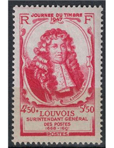 FRANCIA 1947 Giornata del Francobollo MNH**