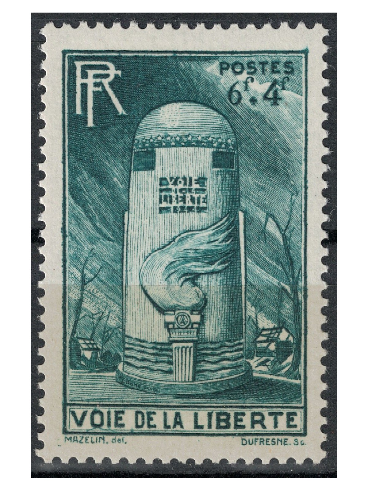 FRANCIA 1947 La voie de la liberté MNH**
