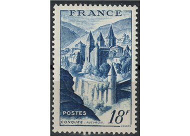 FRANCE 1948 Conques Abbey MNH**