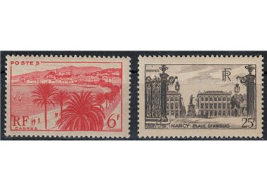FRANCIA 1947 Vedute 2v MNH**