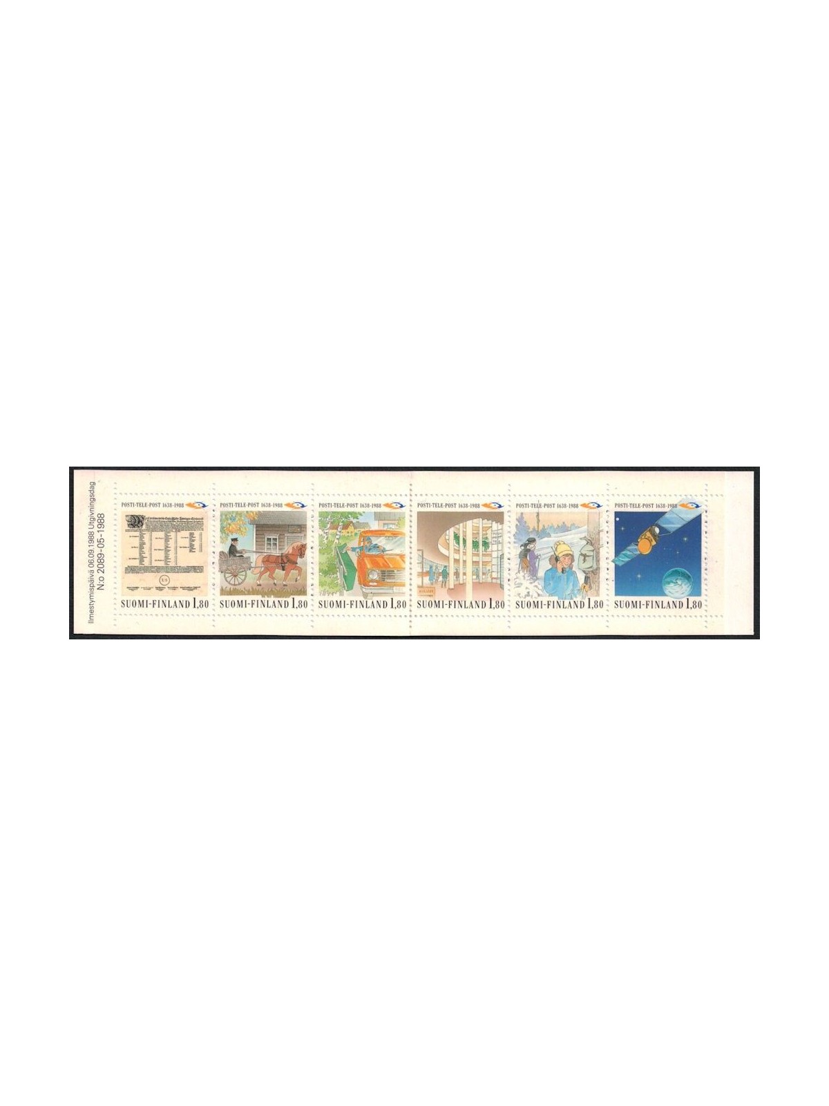 FINLANDIA 1988 Servizio postale LB MNH**