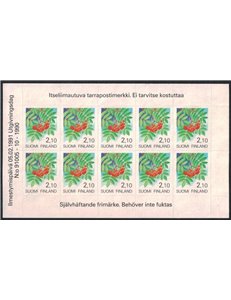 FINLANDIA 1991 Piante e fiori MF MNH**