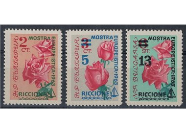BULGARIA 1963 Esposizione filatelica 3v MNH**