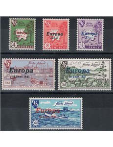GUERNSEY (HERM) 1961 Europa 6v MNH**