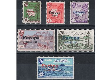 GUERNSEY (HERM) 1961 Europa 6v MNH**