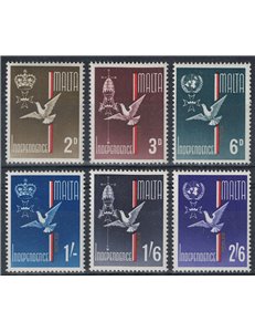 MALTA 1964 Indipendenza 6v MNH**