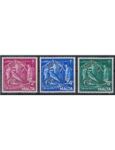 MALTA 1964 Christmas 3v MNH**