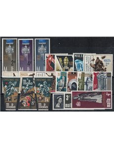 MALTA 1967 Annata completa 20v MNH**