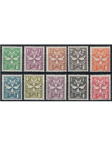 MALTA 1968 Postage Due 10v MNH**