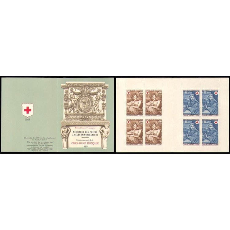 FRANCE 1969 Pro Red Cross booklet MNH**