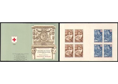 FRANCE 1969 Pro Red Cross booklet MNH**