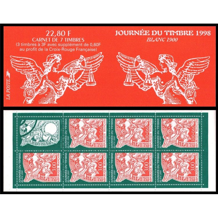 FRANCE 1998 Stamp Day booklet MNH**