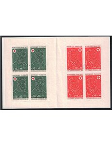 FRANCE 1972 Pro Red Cross booklet MNH**