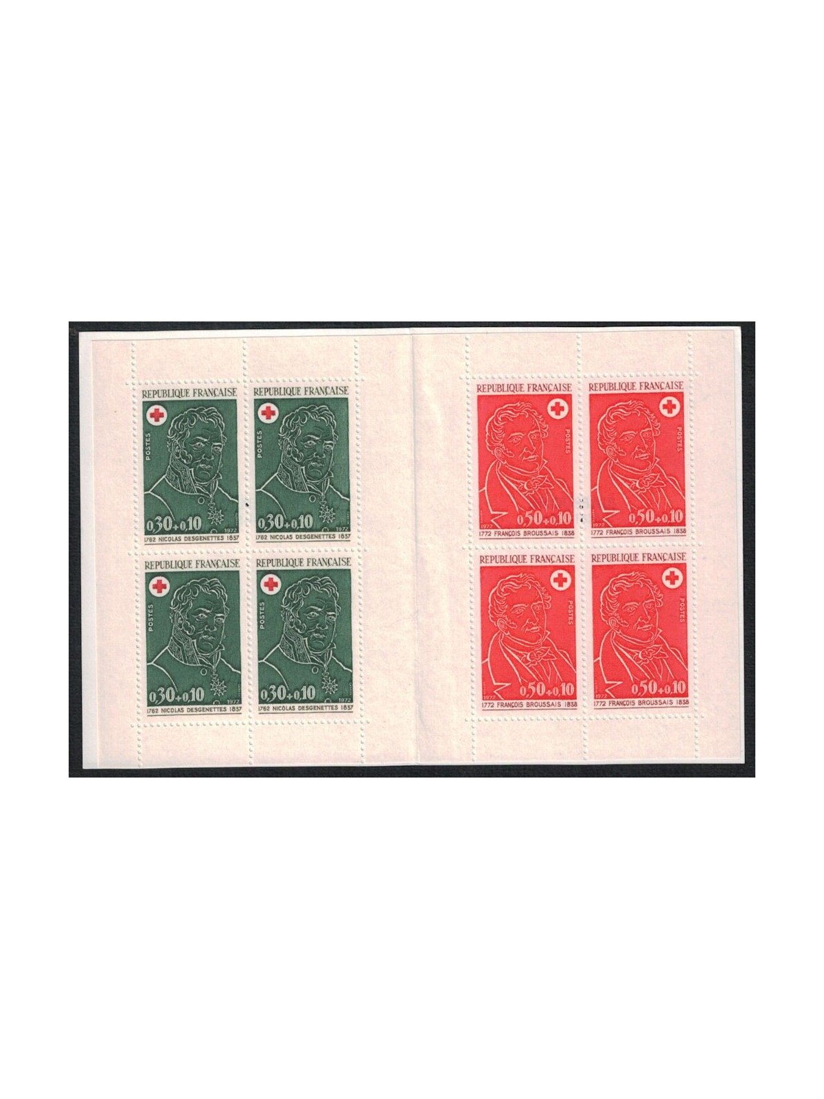 FRANCE 1972 Pro Red Cross booklet MNH**