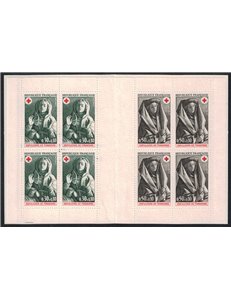FRANCIA 1973 Pro Croce Rossa (sculture) LB MNH**