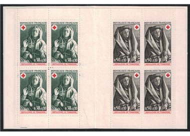 FRANCIA 1973 Pro Croce Rossa (sculture) LB MNH**